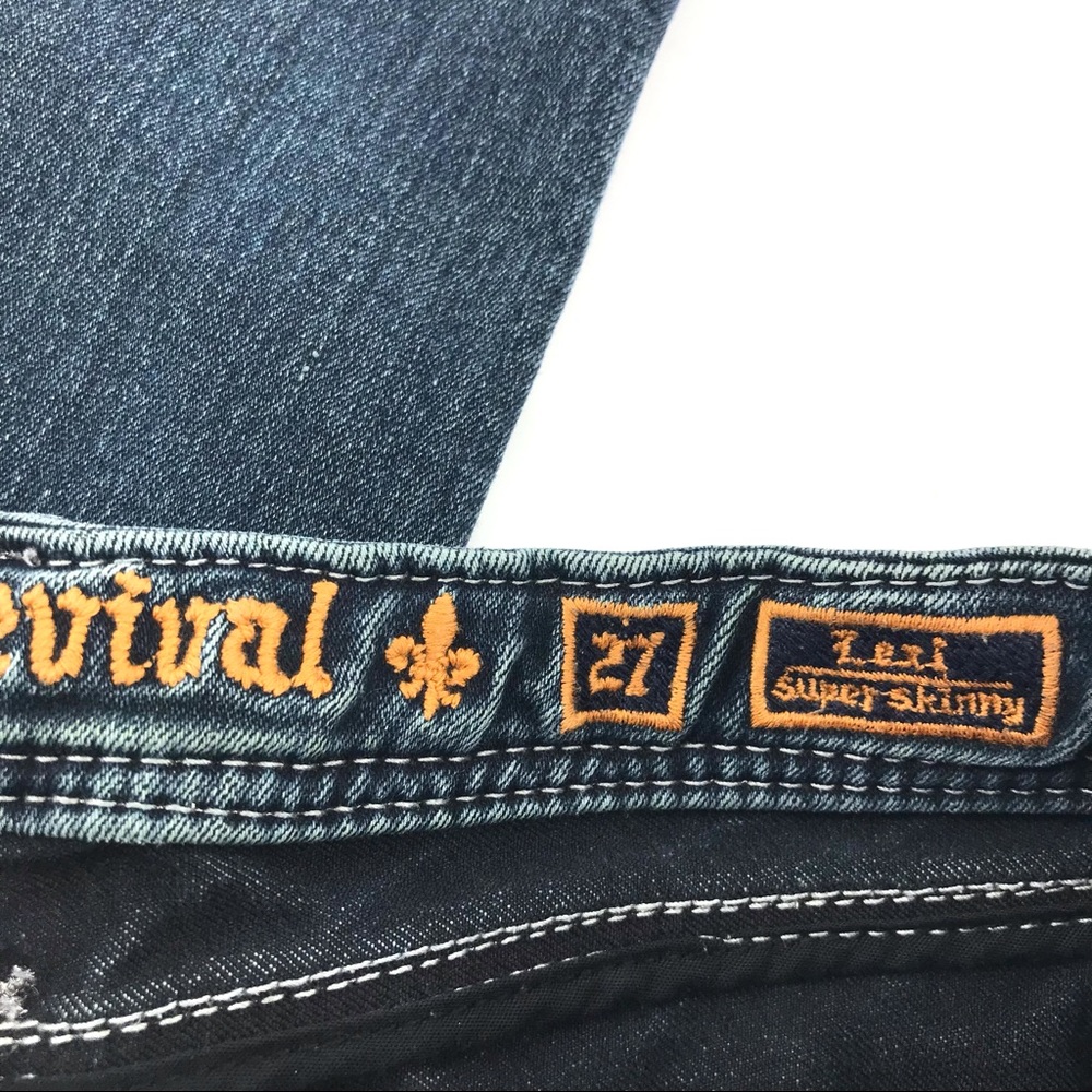 Rock Revival Lexi Super Skinny Denim Jeans - Picture 7 of 10
